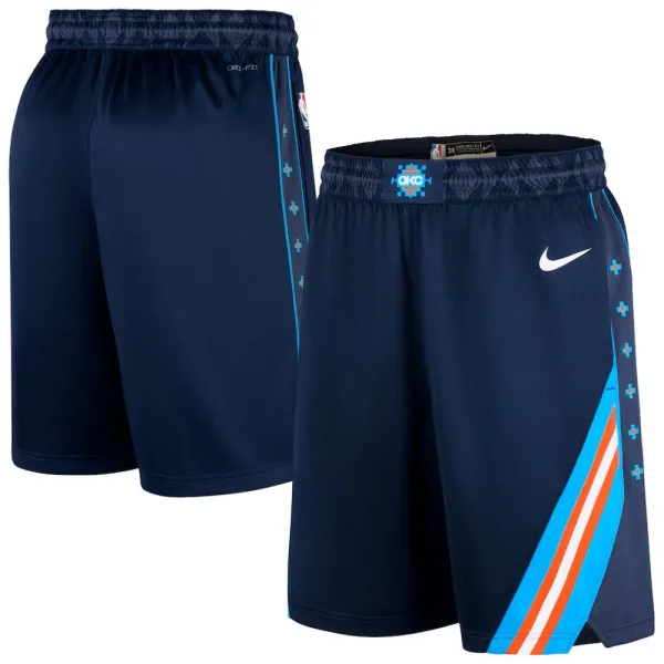 Pantalon corto Oklahoma Thunder Nike City Edition Swingman