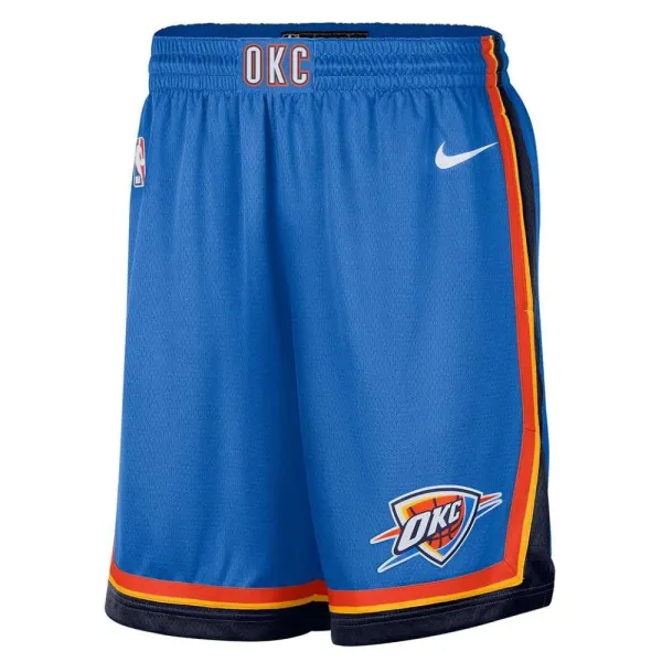 Pantalon corto Oklahoma City Thunder Nike Icon Edition Swingman