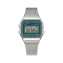 Casio A158WEM-3EF verde frontal