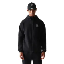 Sudadera Yankees New Era FZ hoodie negra modelo