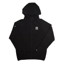 Sudadera New York Yankees New Era FZ Logo negra