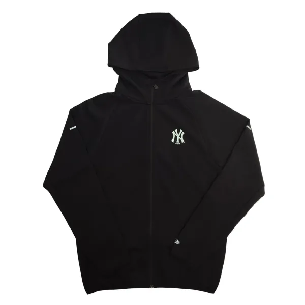 Sudadera New York Yankees New Era FZ Logo negra