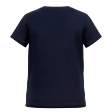 Camiseta Mitchell and Ness Carmelo Anthony Slam cover azul Navy, espalda