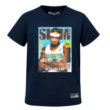 Camiseta Mitchell and Ness Carmelo Anthony Slam cover azul Navy