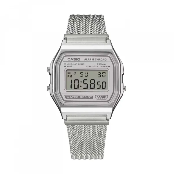 Reloj Casio A158WEM-7EF vintage collection parte delantera