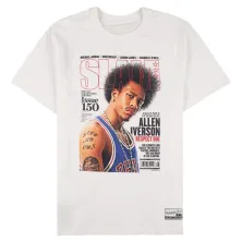 Camiseta Allen Iverson Slam Cover Mitchell & Ness blanca