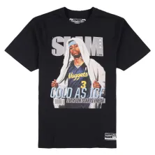 Camiseta Allen Iverson Nuggets de manga corta frontal