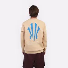 Sudadera Anta KAI Crew beige modelo 3
