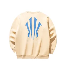 Sudadera Anta KAI Crew beige trasera