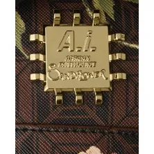 Sprayground Henny Floral AI multicolor, detalle metalico