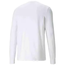 Camiseta Puma manga larga en blanco 4TH Quarter, espalda Camiseta Puma manga larga en blanco 4TH Quarter, espalda