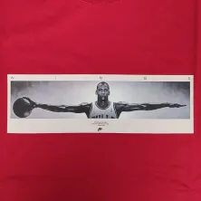 Camiseta Jordan Wings Photo Roja