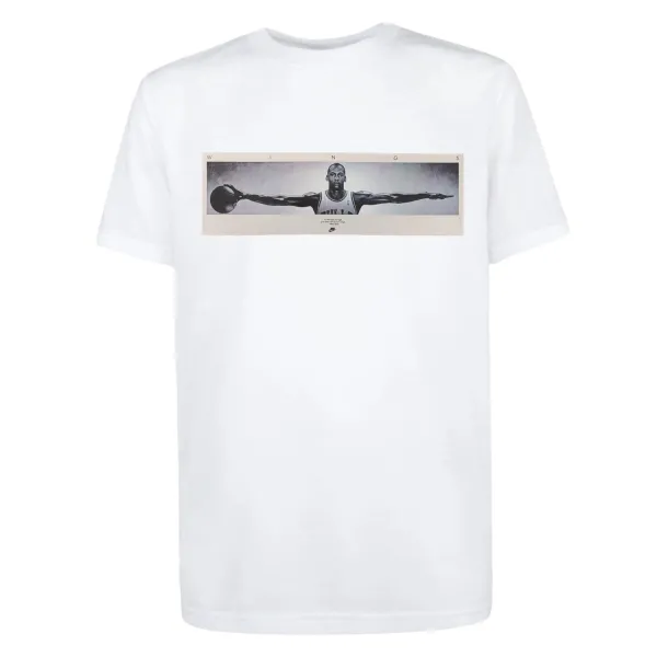 Camiseta Jordan Wings Photo Blanca