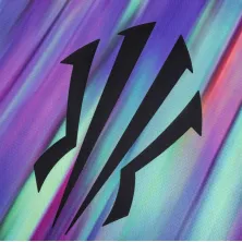 Camiseta de baloncesto multicolor Anta Kai Artist on Court, detalle Camiseta de baloncesto multicolor Anta Kai Artist on Court, detalle