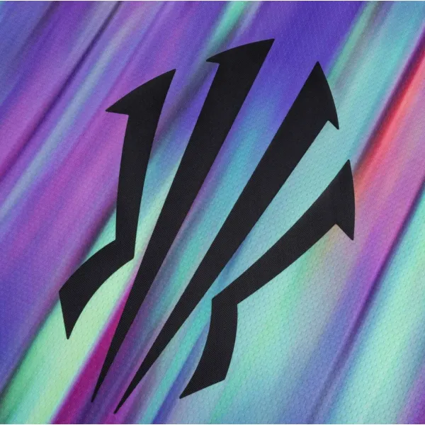 Camiseta de baloncesto multicolor Anta Kai Artist on Court, detalle Camiseta de baloncesto multicolor Anta Kai Artist on Court, detalle