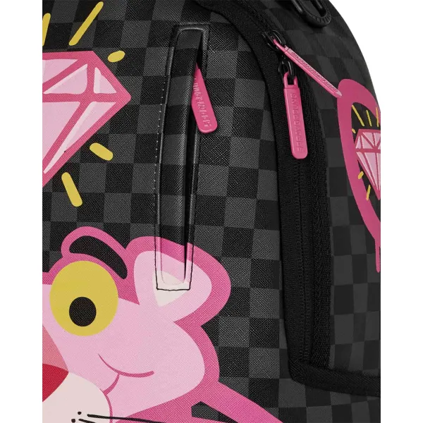 Sprayground Pink Panther Drippy Diamonds detalle 1