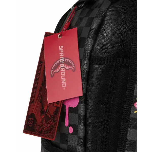 Sprayground Pink Panther Drippy Diamonds brida