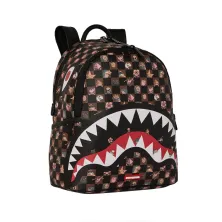 Mochila Sprayground Peeking Characters Remix Savage lateral