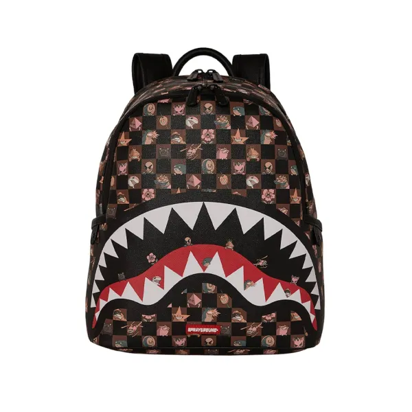 Mochila Sprayground Peeking Characters Remix Savage frontal