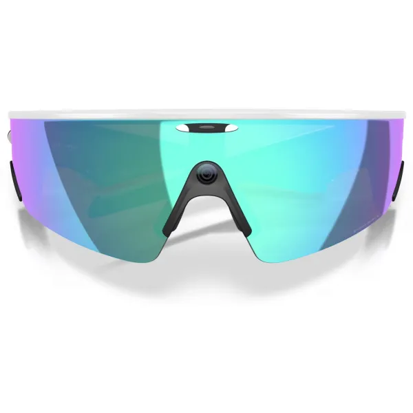 Gafas inteligentes Oakley META Vanguard White Prizm Sapphire frontal