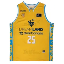 Camiseta Metu Gran Canaria amarilla frontal