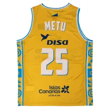 Camiseta Metu Gran Canaria amarilla trasera