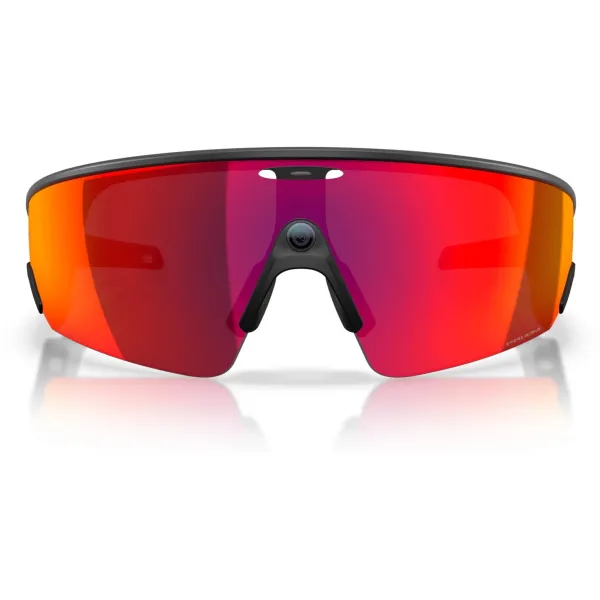 Gafas inteligentes Oakley Meta Vanguard negras con prizm road frontal