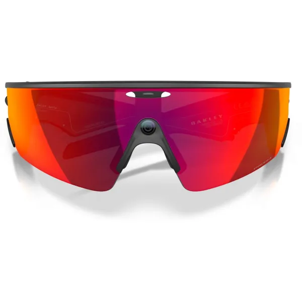 Gafas inteligentes Oakley Meta Vanguard negras con prizm road frontal