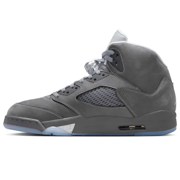 Air Jordan 5 Retro Wolf Grey interior Air Jordan 5 Retro Wolf Grey interior