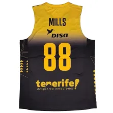 Camiseta Patty Mills La Laguna Tenerife negra trasera