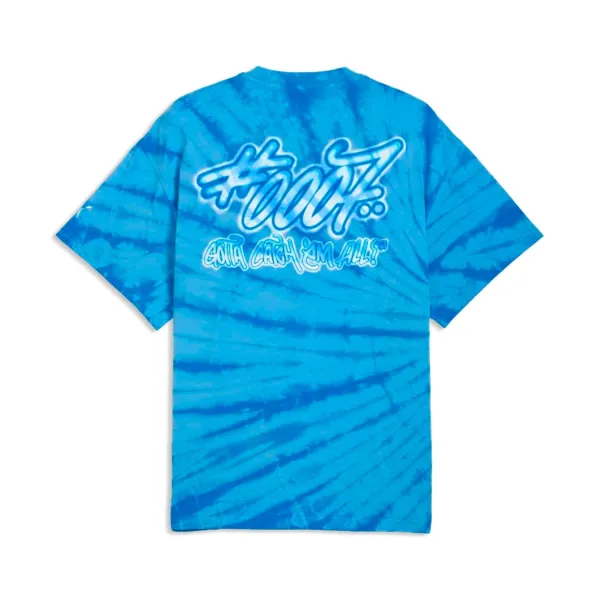 Camiseta Pokemon Squirtle azul parte trasera