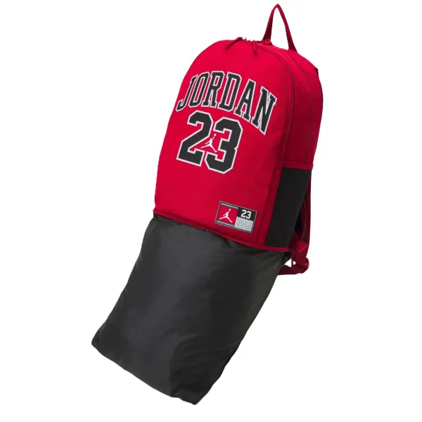 Mochila Air jordan jersey roja bolsillo