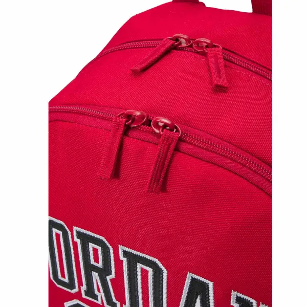 Mochila Air jordan jersey roja detalle