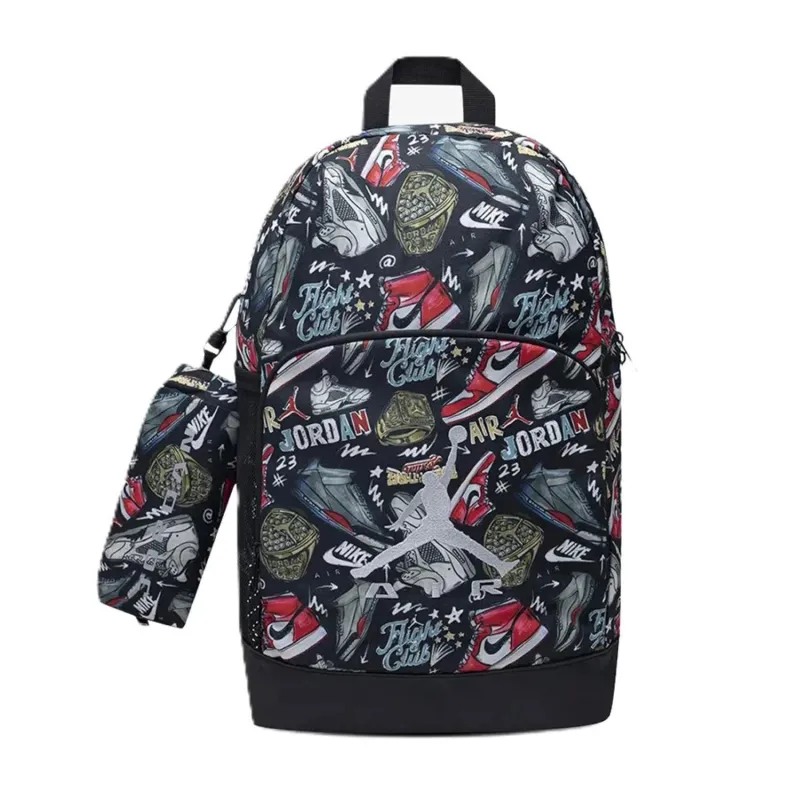 Mochila Jordan Air Raid Unisex logos frontal