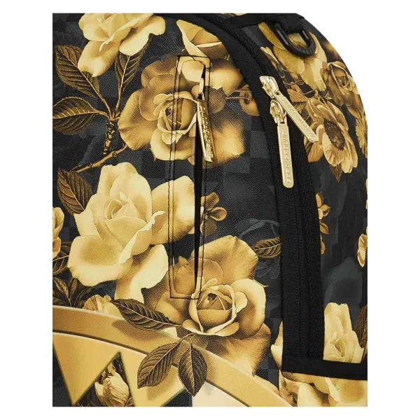 Mochila Sprayground Gold Floral original - foto detalle
