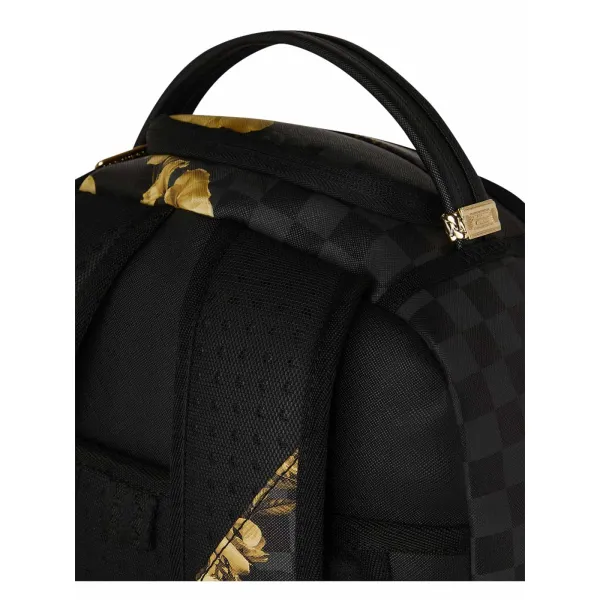 Mochila Sprayground Gold Floral original - foto asa