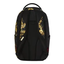 Mochila Sprayground Gold Floral original - foto parte trasera