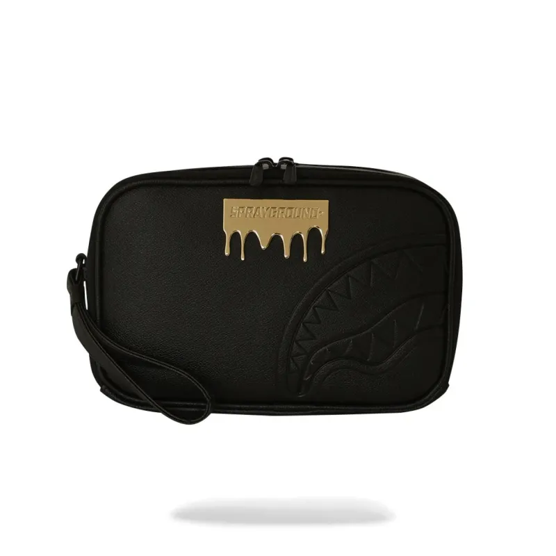 Neceser Sprayground Gold Brick Luxe Toiletry *