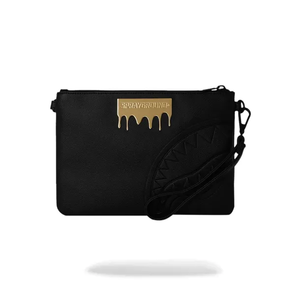 Bolso de mano Sprayground Gold Brick Luxe