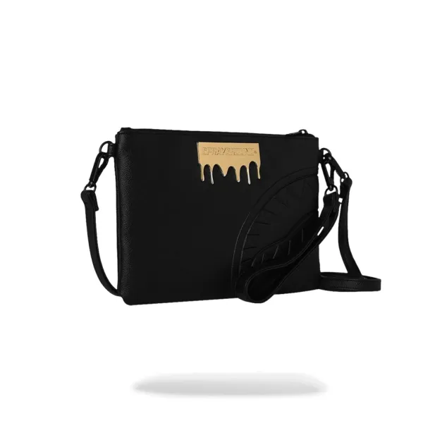 Bolso de mano Sprayground Gold Brick Luxe