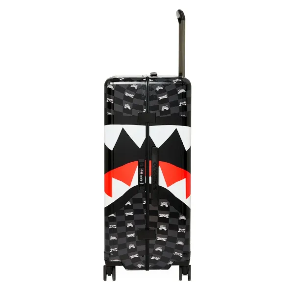 Maleta Sprayground Gray Peeking lateral