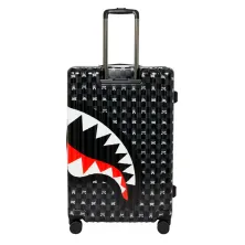 Maleta Sprayground Gray Peeking parte trasera