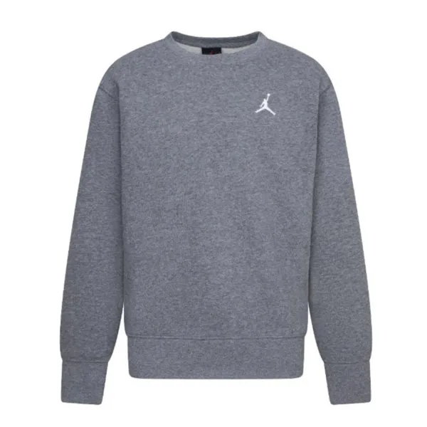 Sudadera Jordan Air Brooklyn Fleece Crew Junior en Gris