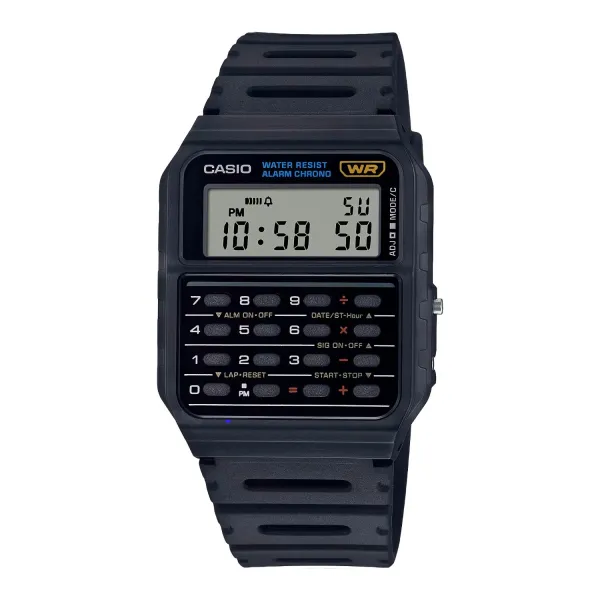 Reloj Calculadora Casio CA-53W color negro