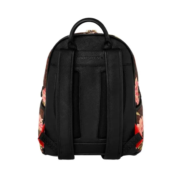 Sprayground AI Henny Floral Savage - mochila bolso parte trasera