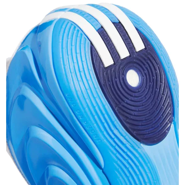 Zapatillas baloncesto Adidas Harden Vol 10 en azul, detalle