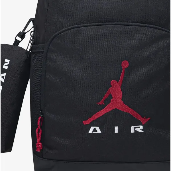 Mochila Jordan Air Raid negra detalle