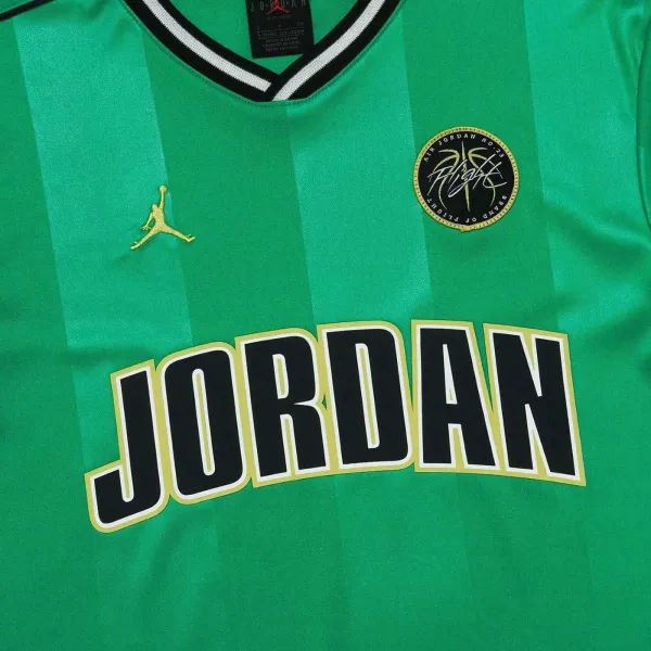 Camiseta Air Jordan Flight Sport Jersey Junior verde