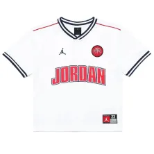 Camiseta Air Jordan Flight Sport Jersey Junior blanca