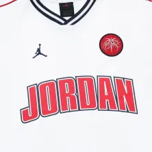 Camiseta Air Jordan Flight Sport Jersey Junior blanca
